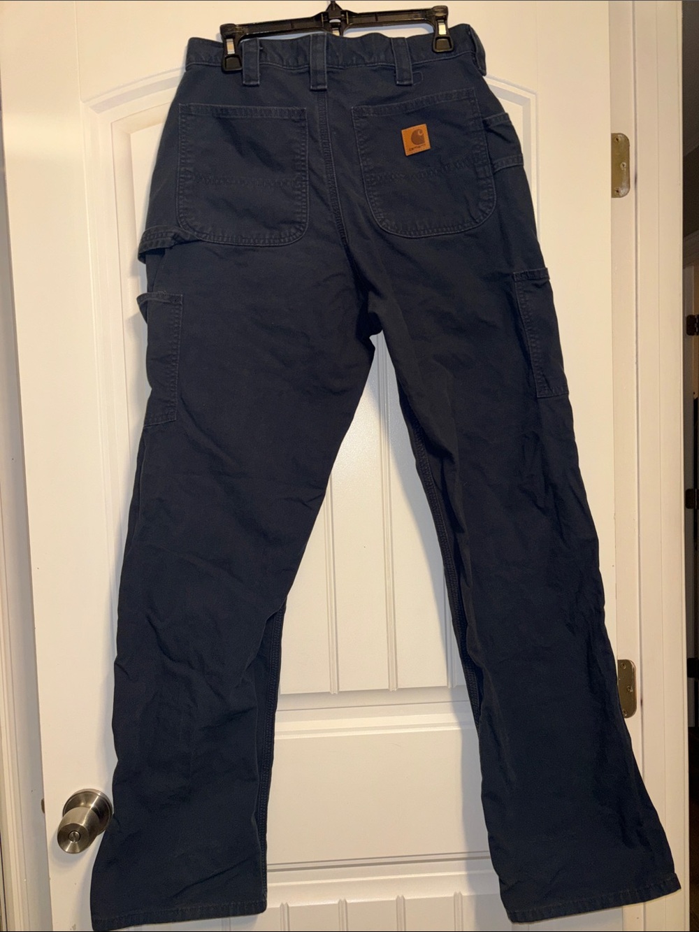 Carhartt Men's Navy Cargo Utility Work Pants